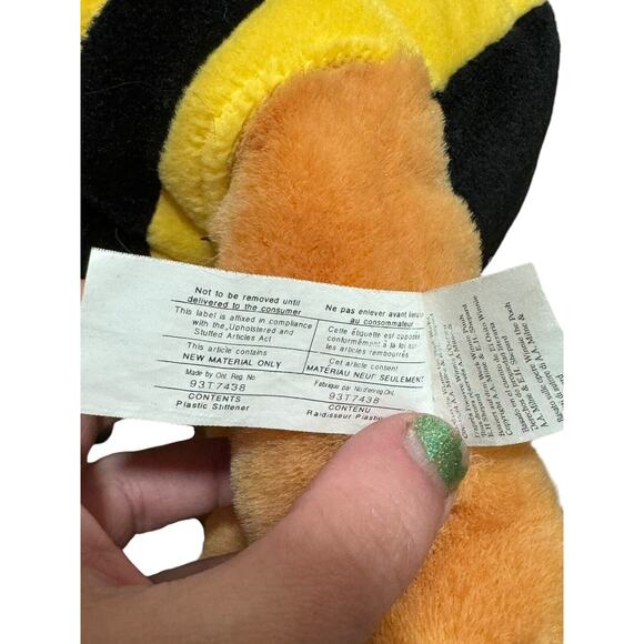 Walt Disney Winnie The Pooh Honey Bee 13” Stuffed Animal Plush Toy Vintage - Picture 8 of 8